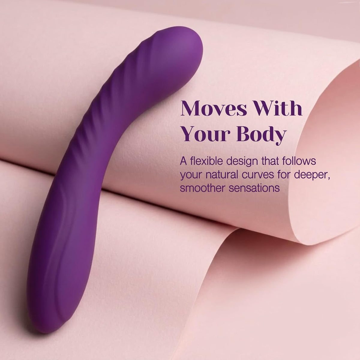 Rechargeable Silicone Personal Massager | Waterproof with 10 Vibration Modes