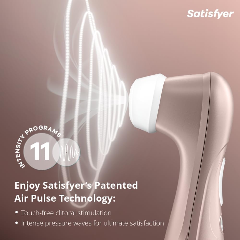 Satisfyer Pro 2 | Air Pulse Personal Massager with 11 Intensity Levels
