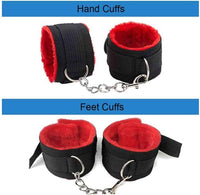 10-Piece Red Rope Restraint Kit – Adjustable Set
