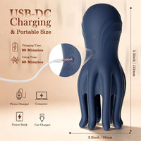 Silicone Personal Massager | 10 Vibration Modes, Waterproof Compact Design
