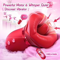 Rose Suction Personal Massager | App Controlled Waterproof Silicone Massager