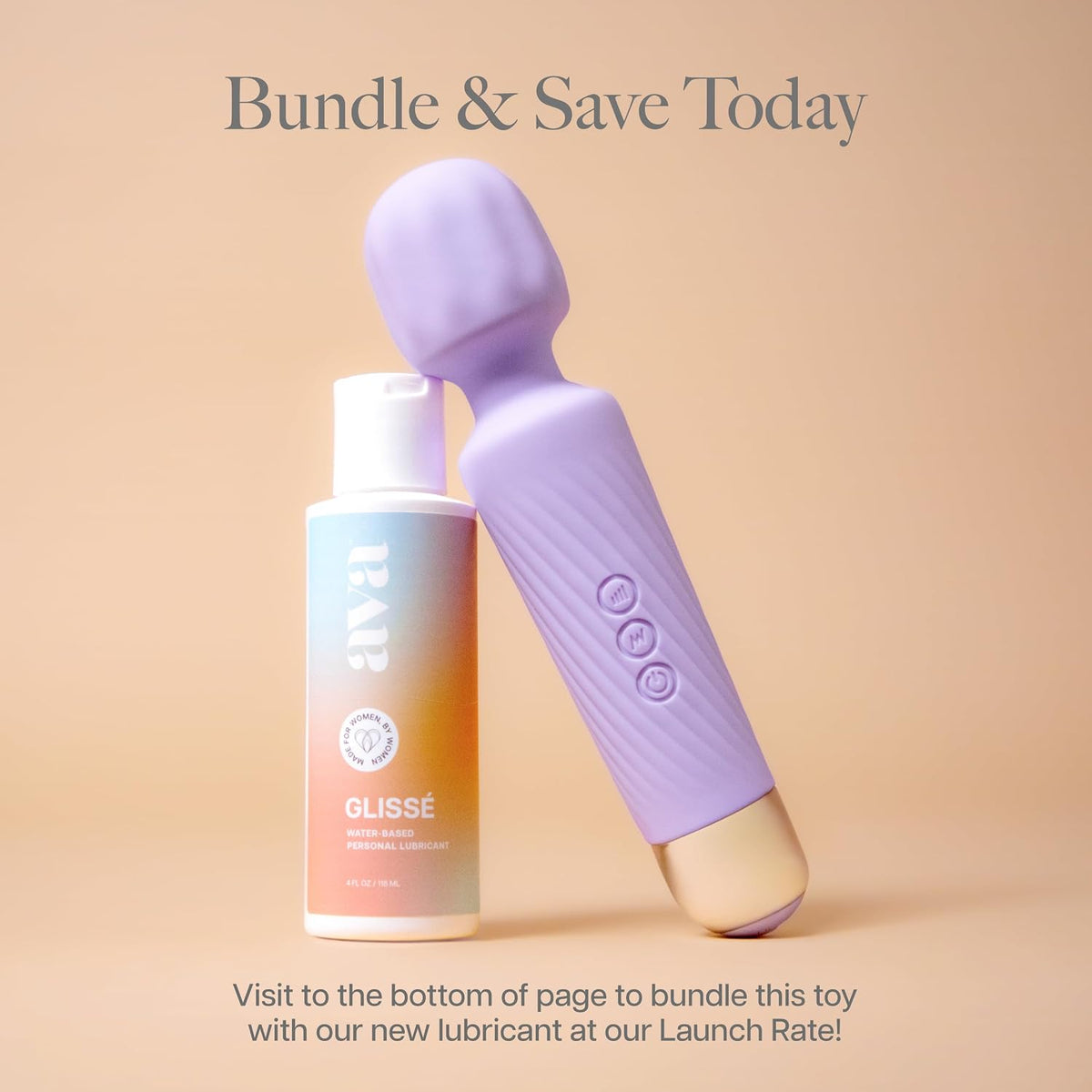 Rechargeable Personal Massager | Waterproof Silicone Vibrator with Multiple Settings
