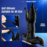 App Controlled Silicone Massager | 6-Function Waterproof with Remote Control