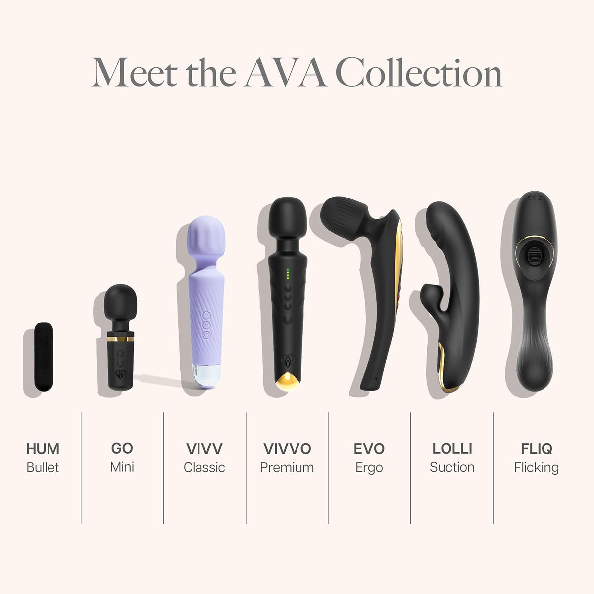 Rechargeable Personal Massager | Waterproof Silicone Vibrator with Multiple Settings