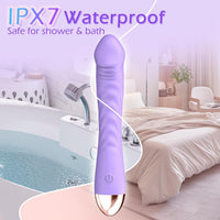 Realistic Silicone Vibrator | 10 Vibration Modes, IPX7 Waterproof, USB-C Rechargeable