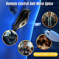 App Controlled Silicone Massager | 6-Function Waterproof with Remote Control